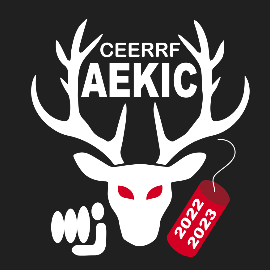 logo AEKIC 2022, un cerf