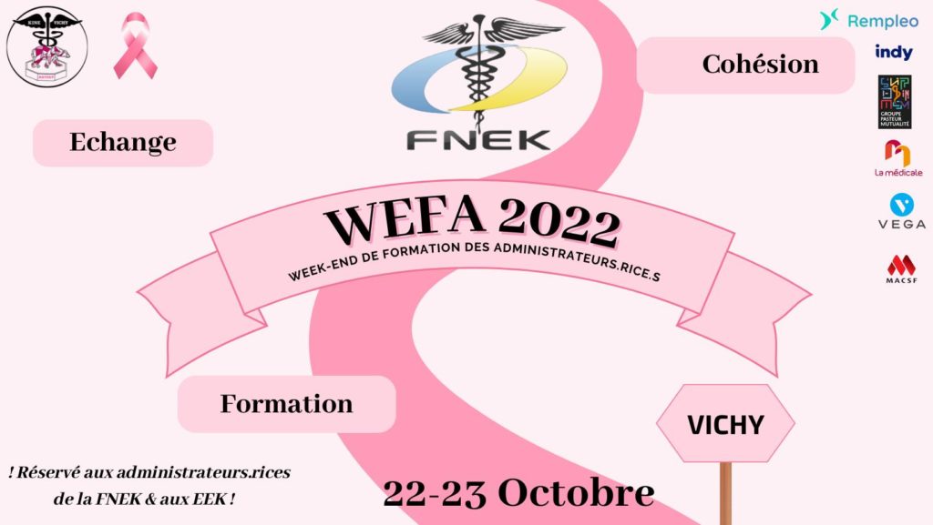 Bannière de l'événement WEFA 2022